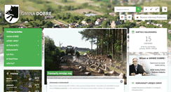 Desktop Screenshot of gminadobre.pl